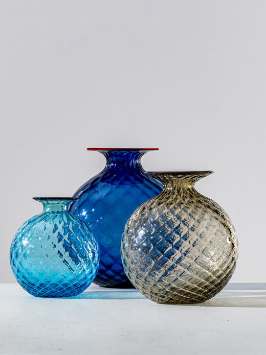 Venini: Vase Monofiore Balloton - Zaffiro - ecraft_1 | Luisa Via Roma