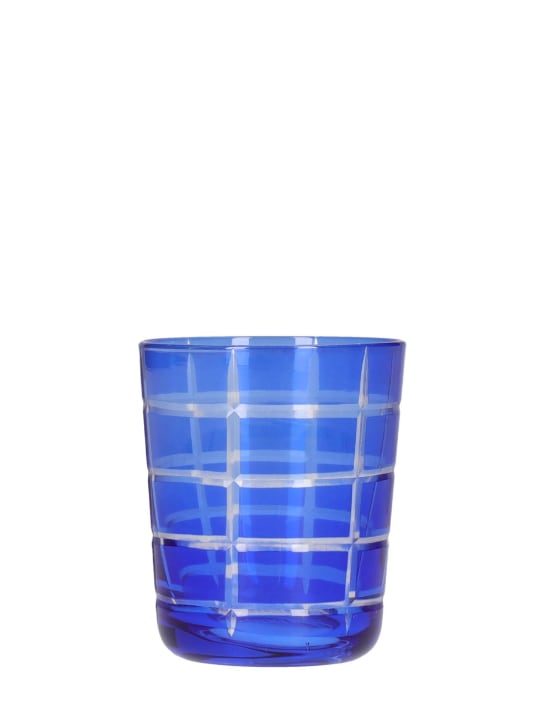 Polspotten: Lot de 6 verres à eaux Cobalt Mix - Bleu - ecraft_1 | Luisa Via Roma