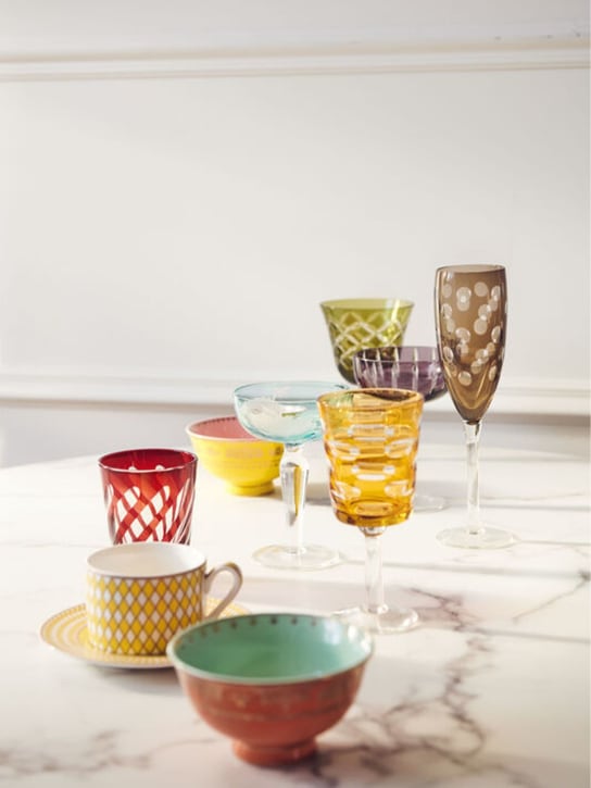 Polspotten: Tubular玻璃杯4个套装 - 多色 - ecraft_1 | Luisa Via Roma