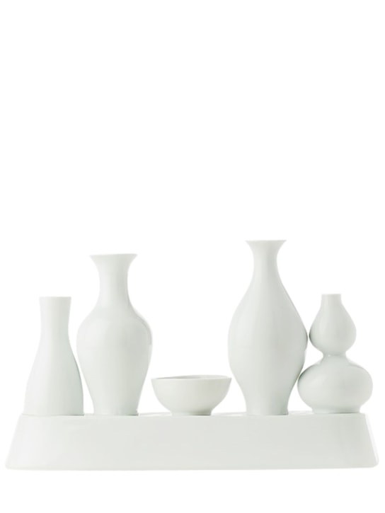 Polspotten: Vase "Shanghai“ - Weiß - ecraft_0 | Luisa Via Roma