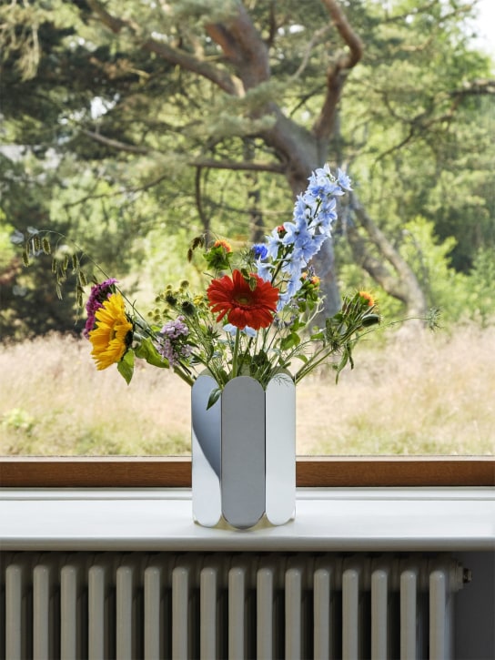 HAY: Arcs Vase - Silver - ecraft_2 | Luisa Via Roma