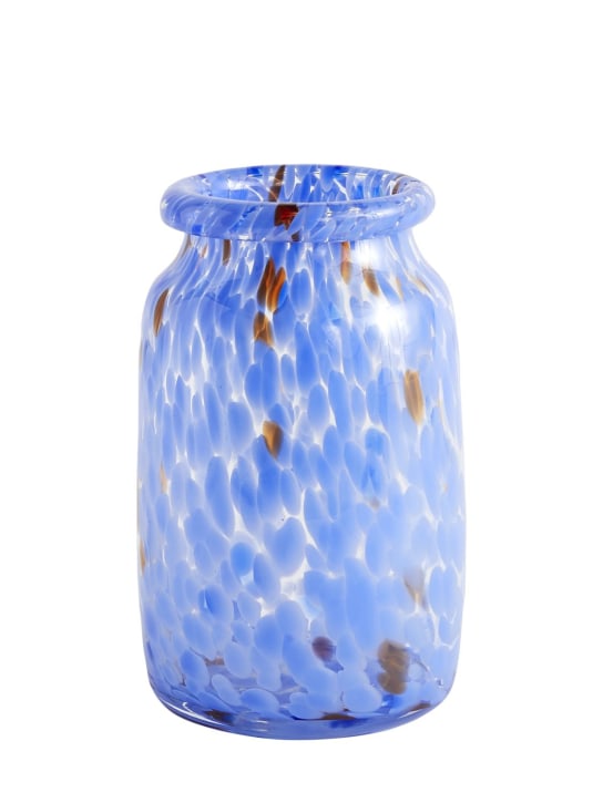 HAY: Vase mit Rollkragen „Splash“ - Blau - ecraft_0 | Luisa Via Roma