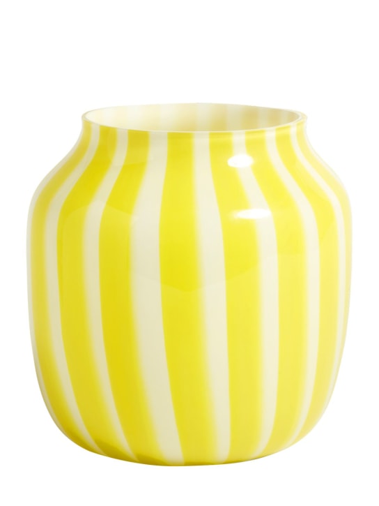 HAY: Glass juice vase - Yellow - ecraft_0 | Luisa Via Roma