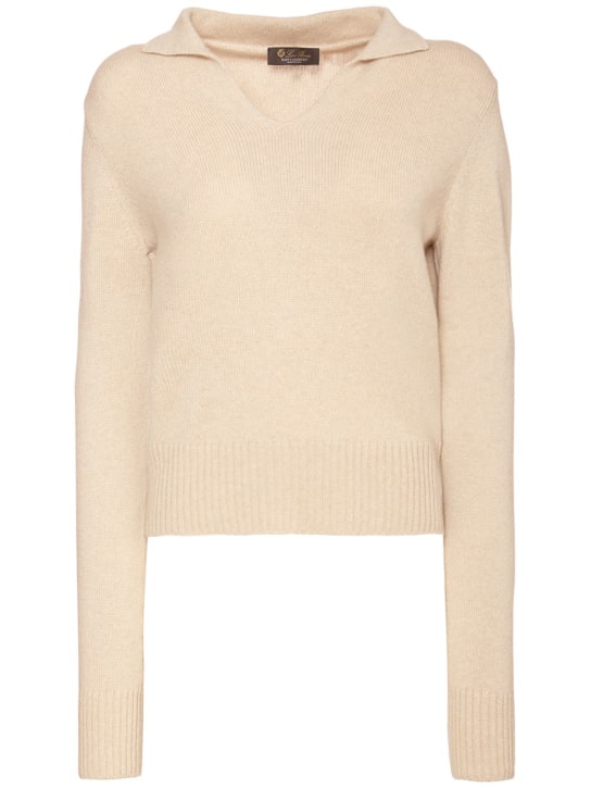 Grassmoor cashmere knit polo sweater - Loro Piana - Women | Luisaviaroma