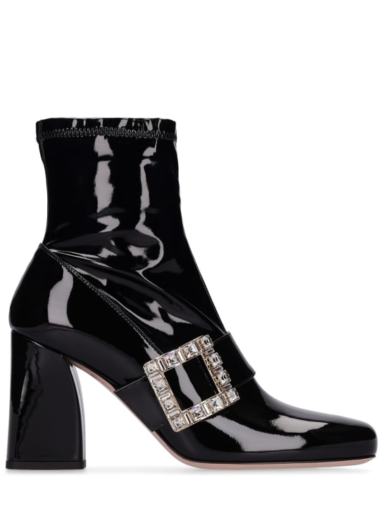 Roger Vivier: 85mm Très Vivier ankle boots - Black - women_0 | Luisa Via Roma