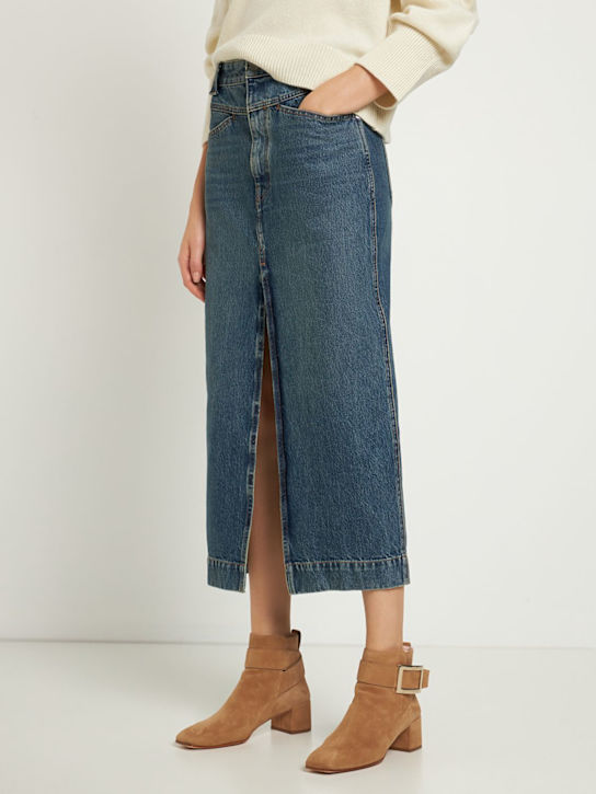 Roger Vivier: 45mm City suede ankle boots - Camel - women_1 | Luisa Via Roma