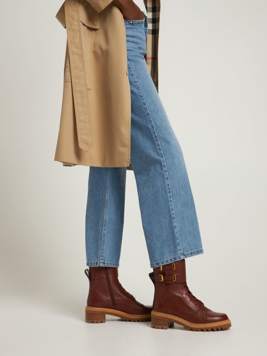 40mm Mallory leather ankle boots - Thumbnail 2