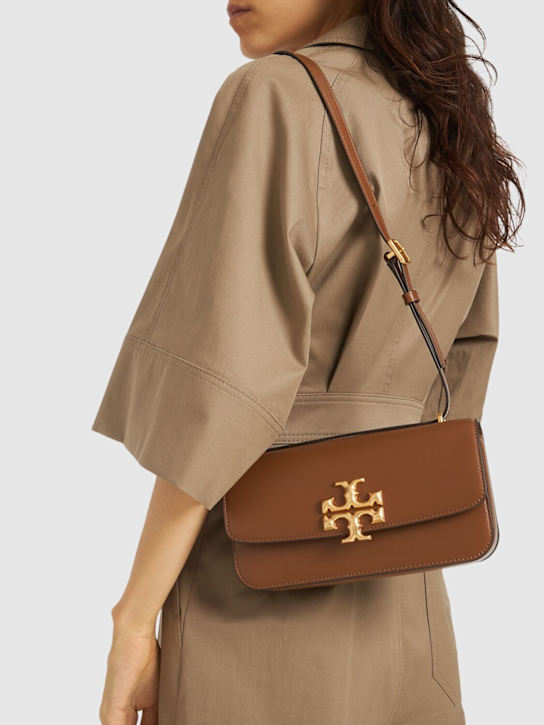 Tory Burch: SM Eleanor E/W leather shoulder bag - women_1 | Luisa Via Roma