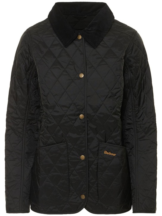 BARBOUR: Annandale quilted jacket - Black - women_0 | Luisa Via Roma