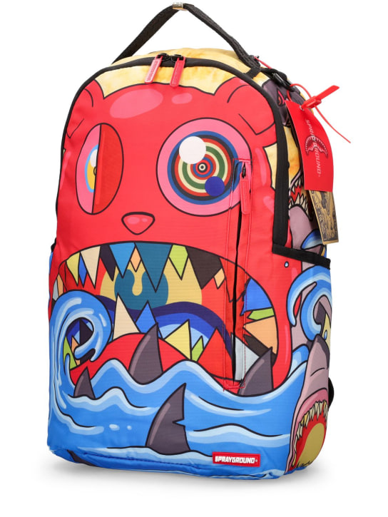 SPRAYGROUND: Printed canvas backpack - kids-boys_1 | Luisa Via Roma