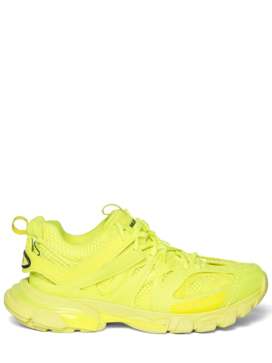 Balenciaga: Track sneakers - Neon Yellow - men_0 | Luisa Via Roma