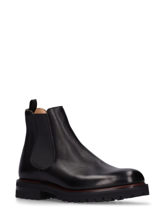 Church's: Cornwood 3 grained leather Chelsea boots - men_1 | Luisa Via Roma