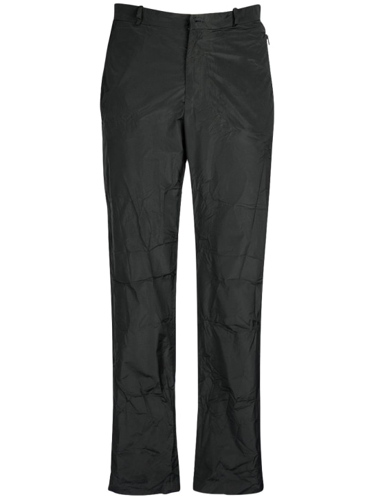 Balenciaga: Pantalones de nylon - Negro - men_0 | Luisa Via Roma