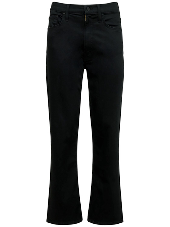 Mother: The Rider コットンブレンドジーンズ - ブラック - women_0 | Luisa Via Roma
