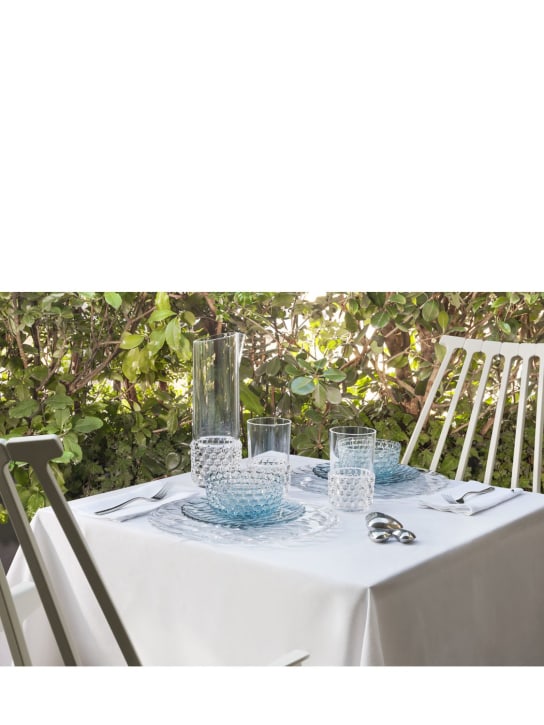 Kartell: Set of 4 water glasses - Transparent - ecraft_2 | Luisa Via Roma