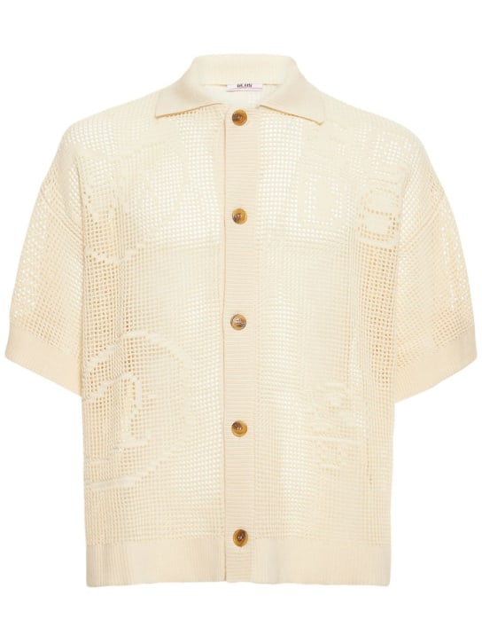 Transparent angel polo shirt - GCDS - Men | Luisaviaroma