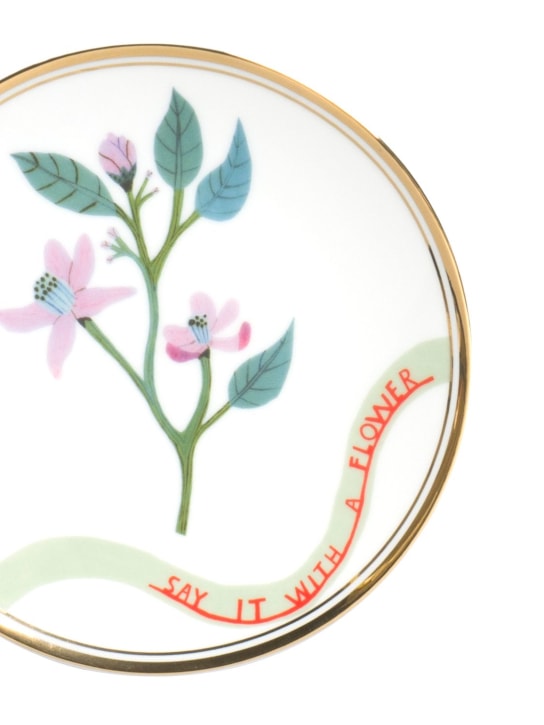 Bitossi Home: Piatto Fiore Lillia 15cm - Bianco - ecraft_1 | Luisa Via Roma