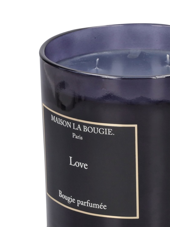 Maison La Bougie: Bougie parfumée Love 1,4 kg - Violet - ecraft_1 | Luisa Via Roma