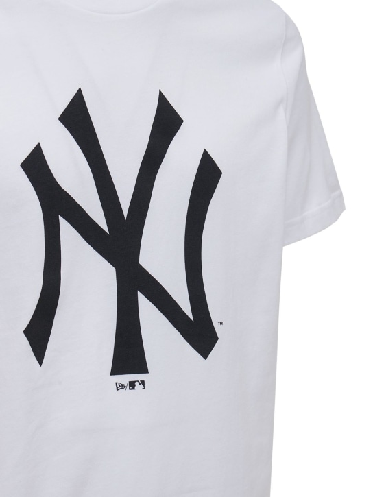 New Era: NY Yankees棉质T恤 - 白色 - men_1 | Luisa Via Roma