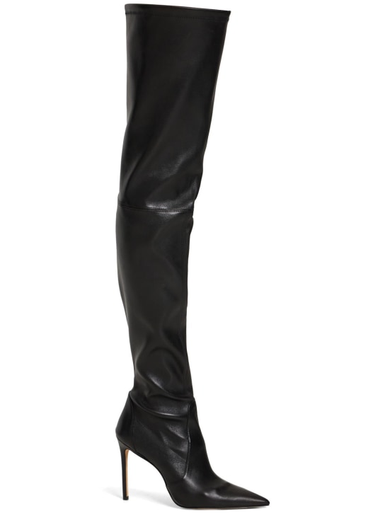 100mm ultrastuart leather boots - Stuart Weitzman - Women | Luisaviaroma