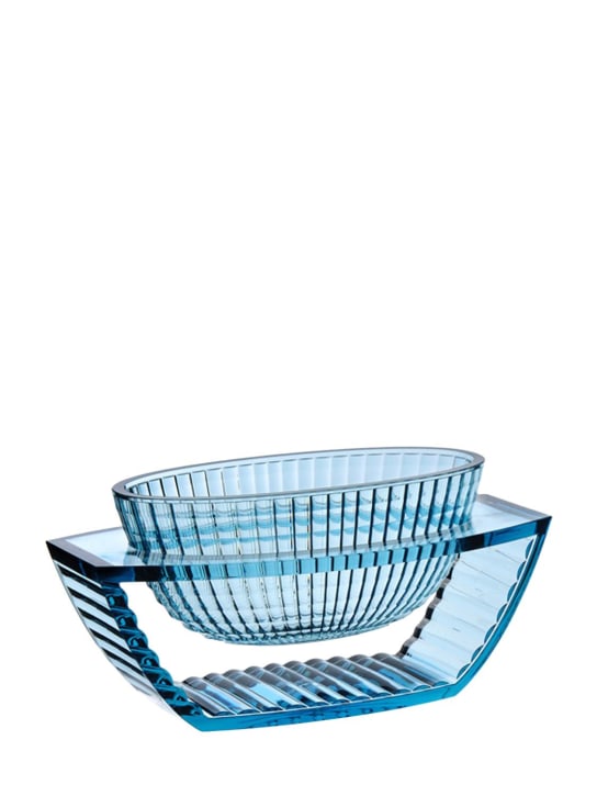 Kartell: Vase brillant U - Bleu - ecraft_1 | Luisa Via Roma