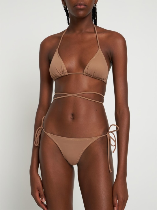 Reina Olga: Bikini triangular The Miami - Beige - women_1 | Luisa Via Roma