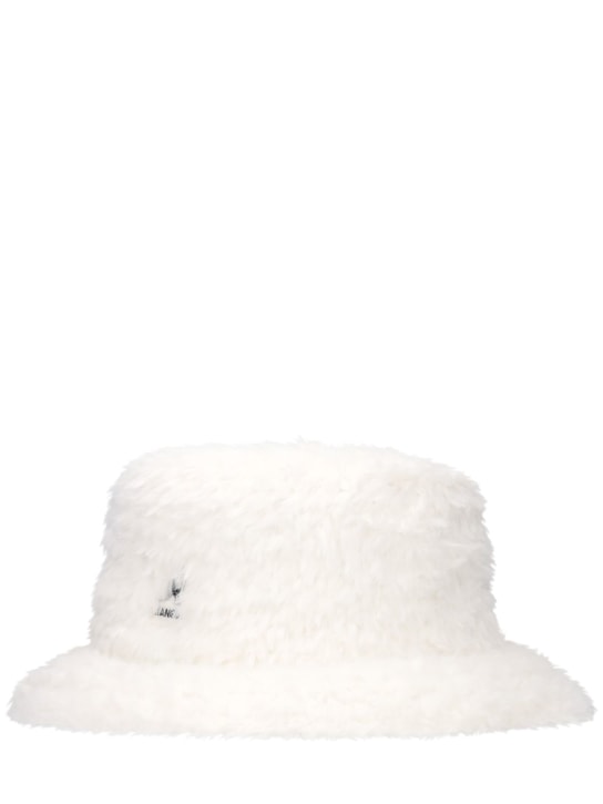 Kangol: Lahinch faux fur braid bucket hat - women_1 | Luisa Via Roma