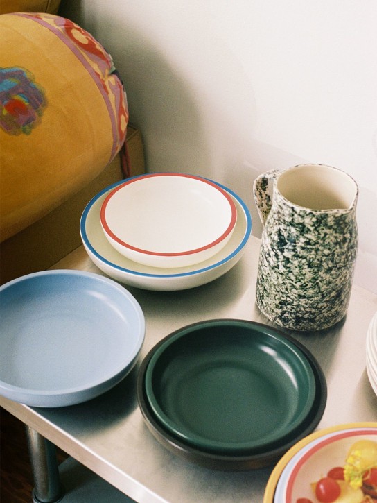 HAY: Set di 2 piatti Sobremesa - Bianco - ecraft_2 | Luisa Via Roma