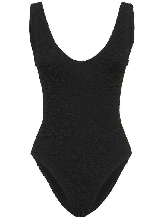 Bond Eye: Mara poly blend one piece swimsuit - Black - women_0 | Luisa Via Roma