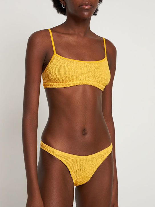 Bond Eye: Top bikini Strap Saint de mezcla de poliéster - Amarillo - women_1 | Luisa Via Roma