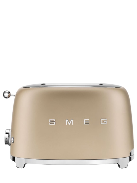 Smeg: Smeg Oro 2x2 toaster - Gold - ecraft_0 | Luisa Via Roma