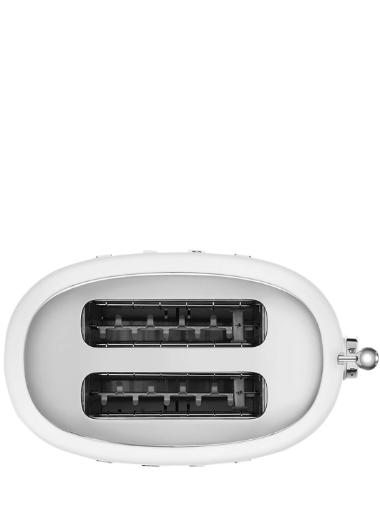 Smeg: Smeg Bianco 2x2 toaster - White - ecraft_6 | Luisa Via Roma