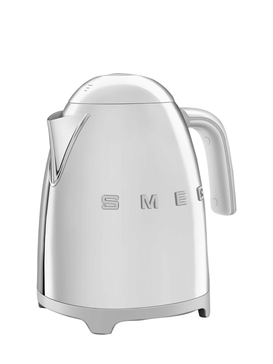 Smeg: Smeg Acciaio electric kettle - Silver - ecraft_1 | Luisa Via Roma