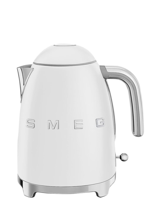 Smeg: Smeg Bianco electric kettle - White - ecraft_0 | Luisa Via Roma