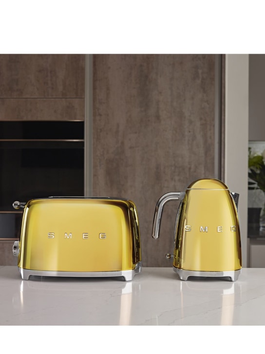 Smeg: Smeg Oro Lucido electric kettle - Gold - ecraft_1 | Luisa Via Roma