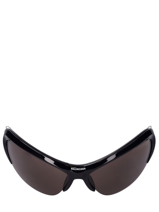 Balenciaga: Gafas de sol cat-eye 0232S Wire de acetato - Negro - women_0 | Luisa Via Roma