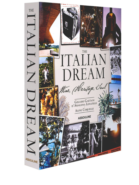 Assouline: 書籍 The Italian Dream: Wine, Heritage, Soul - マルチカラー - ecraft_0 | Luisa Via Roma