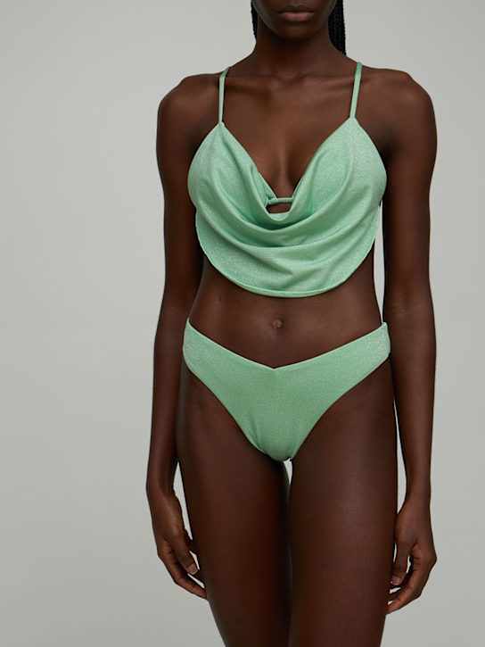 Weworewhat: Slip bikini Delilah glitter - Menta - women_1 | Luisa Via Roma