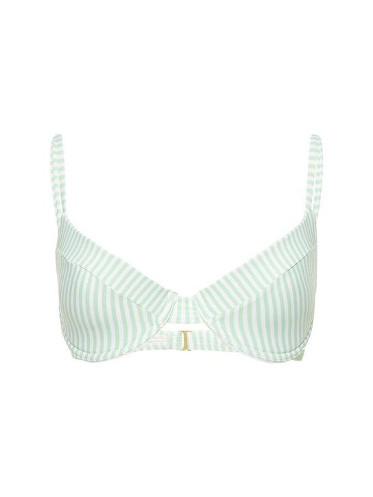 Weworewhat: Vintage ビキニトップ - ミント/ホワイト - women_0 | Luisa Via Roma