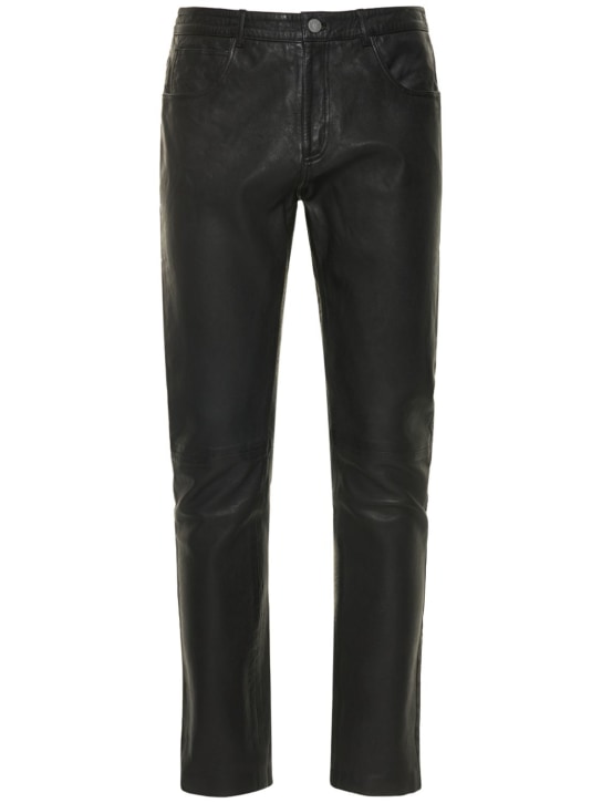 Other: Leather skinny pants - men_0 | Luisa Via Roma