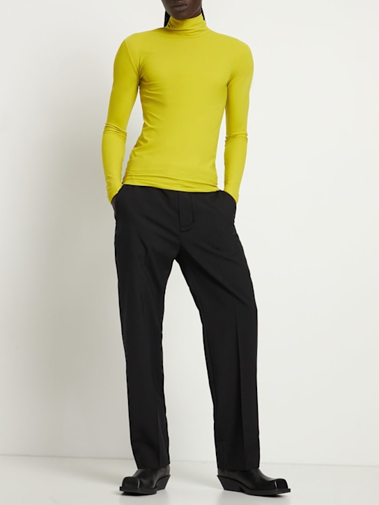 Botter: 尼龙高领上衣 - 绿黄色 - men_1 | Luisa Via Roma