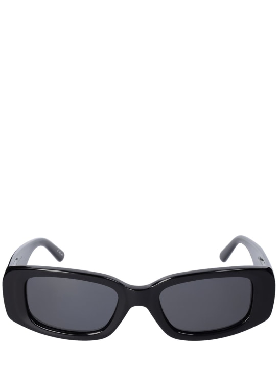 Chimi: 10.2 squared acetate sunglasses - Black - women_0 | Luisa Via Roma