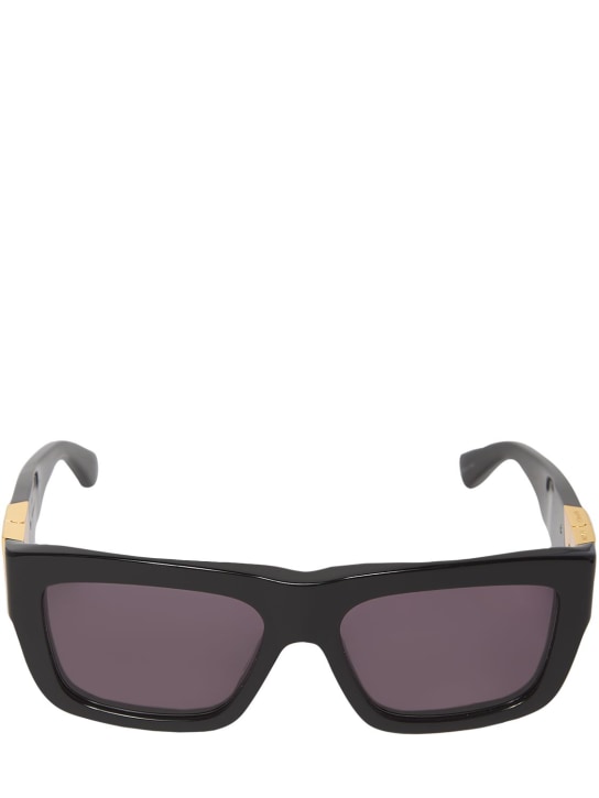 Bottega Veneta: Gafas de sol BV1178S de acetato - Negro - men_0 | Luisa Via Roma