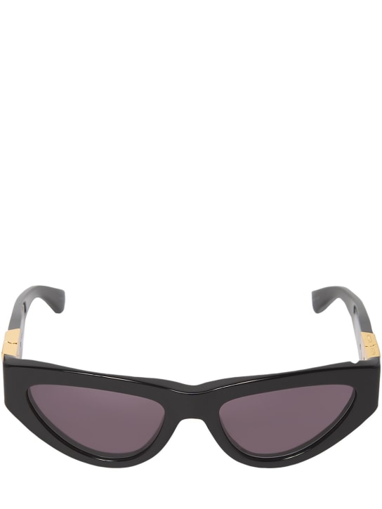 Bottega Veneta: BV1176S Acetate sunglasses - Black - men_0 | Luisa Via Roma