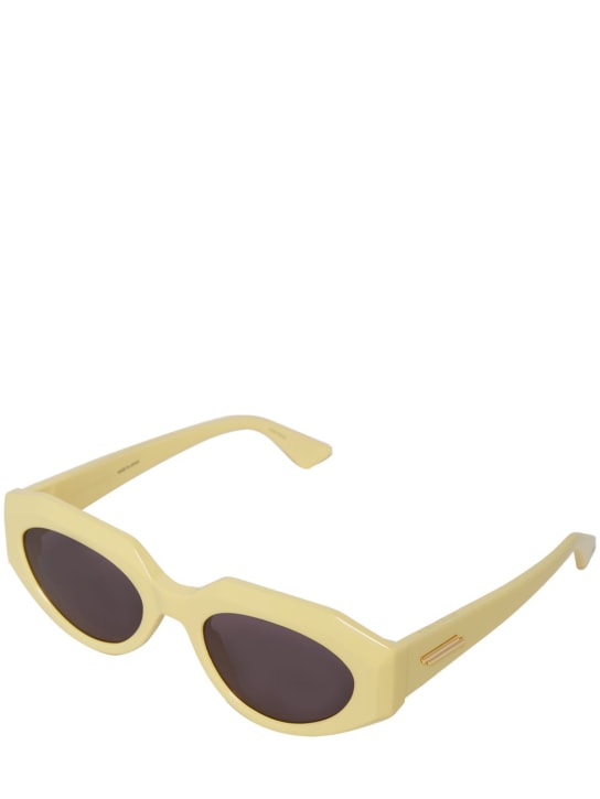 Bottega Veneta: BV1031S Acetate sunglasses - Yellow - men_1 | Luisa Via Roma