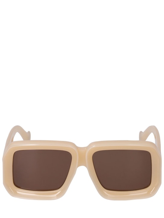 Loewe: Paula's Dive In mask acetate sunglasses - men_0 | Luisa Via Roma