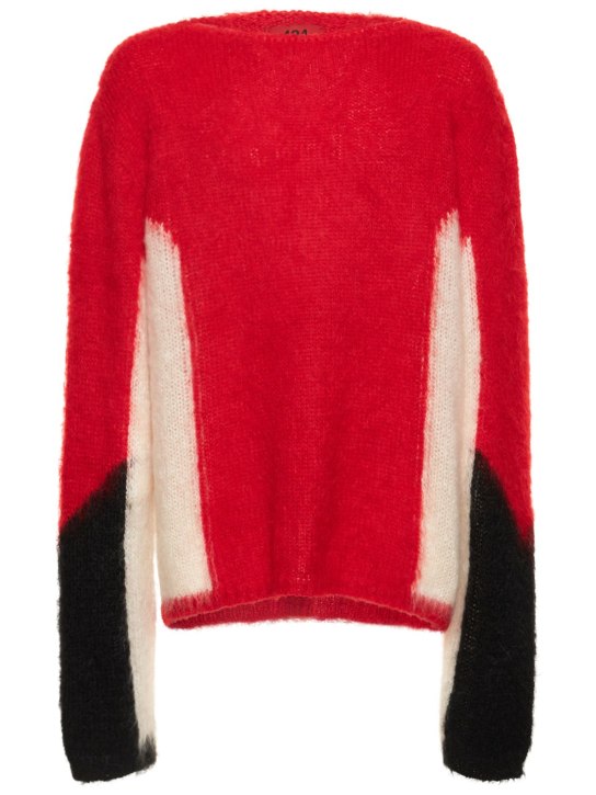 424: Mohair blend oversize knit sweater - men_0 | Luisa Via Roma