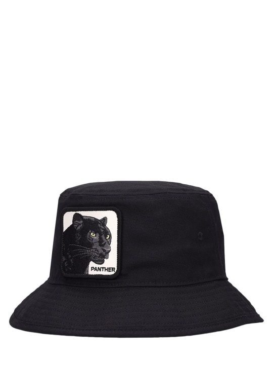 Goorin Bros: Truth Seeker panther bucket hat - Black - men_1 | Luisa Via Roma