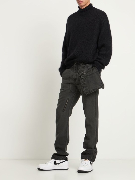 Jaded London: Jeans mit geradem Bein „Workwear Holster“ - Schwarz - men_1 | Luisa Via Roma