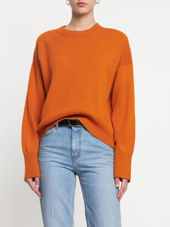 Annagreta: Maglia Eleonora in cashmere - Arancione - women_1 | Luisa Via Roma